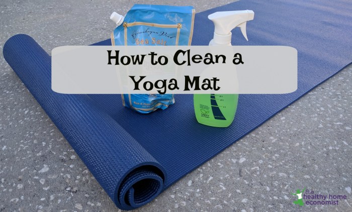 How to clean muscle mat